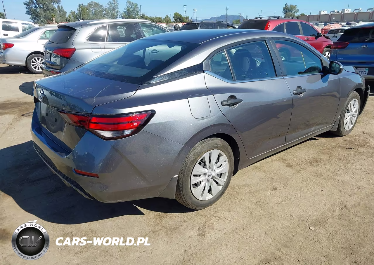 2025 Nissan Sentra S VIN:3N1AB8BV5SY267975 - 4