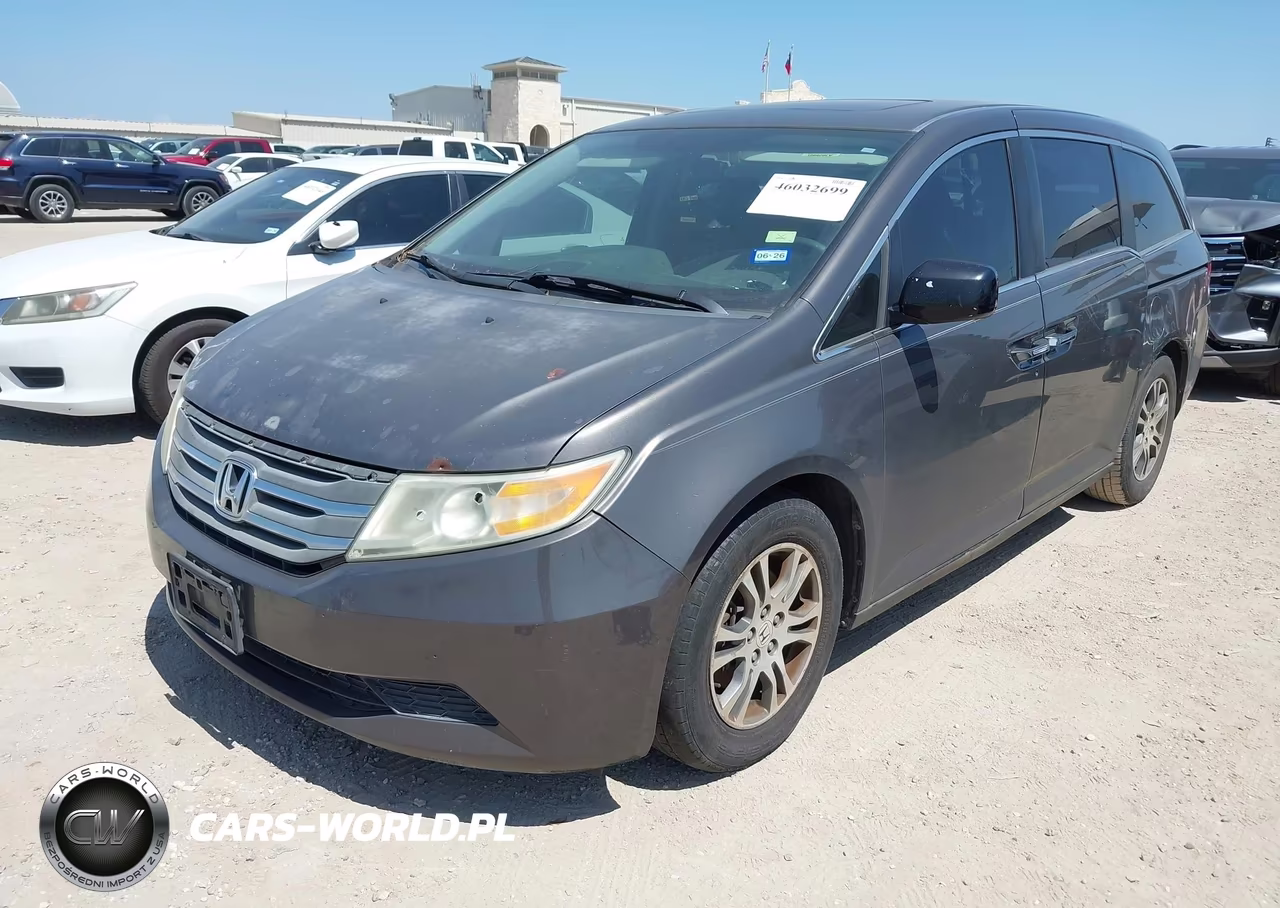 2013 Honda Odyssey Ex-L VIN:5FNRL5H64DB020862 - 2