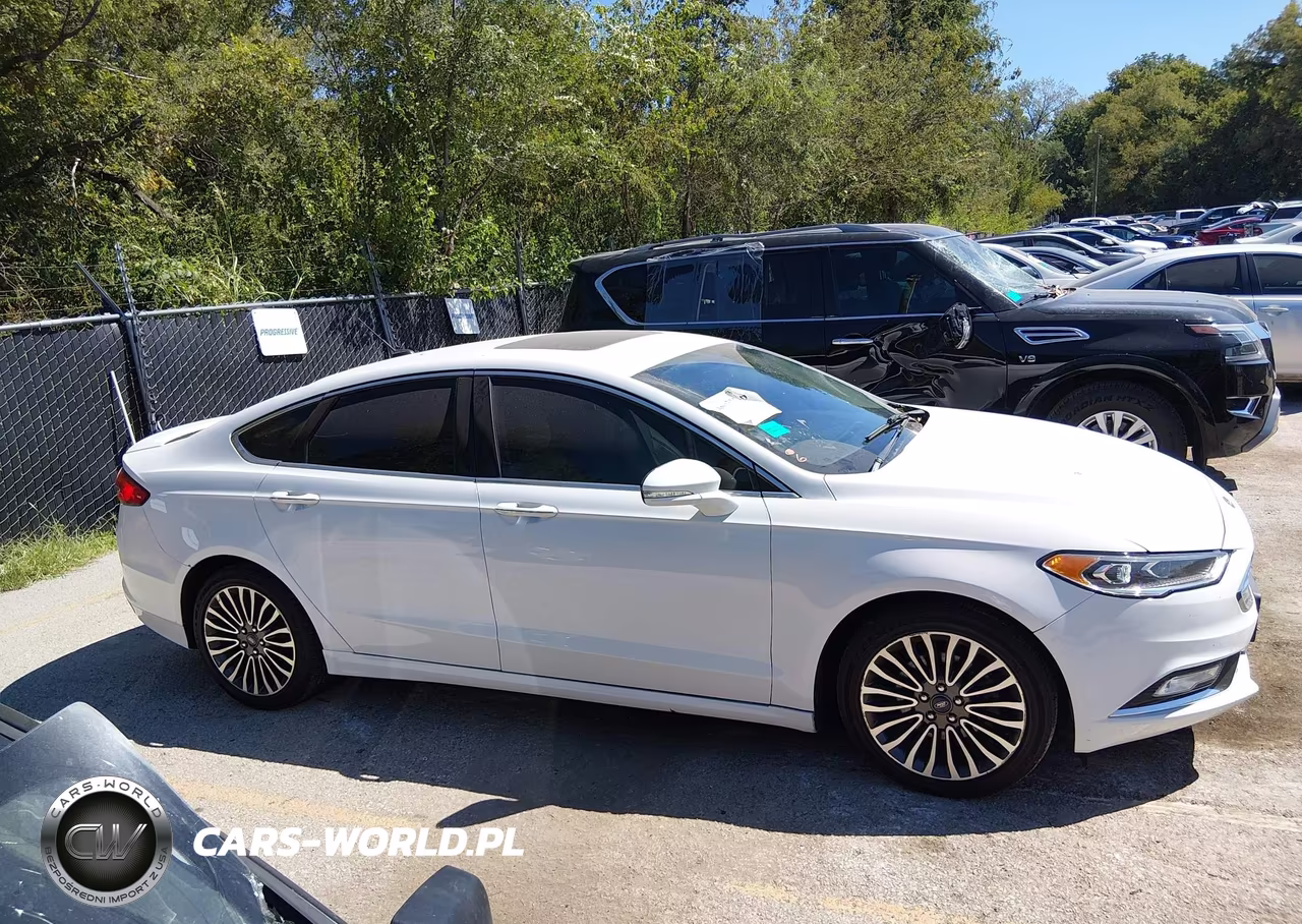 2017 Ford Fusion Titanium VIN:3FA6P0K90HR123896 - 13