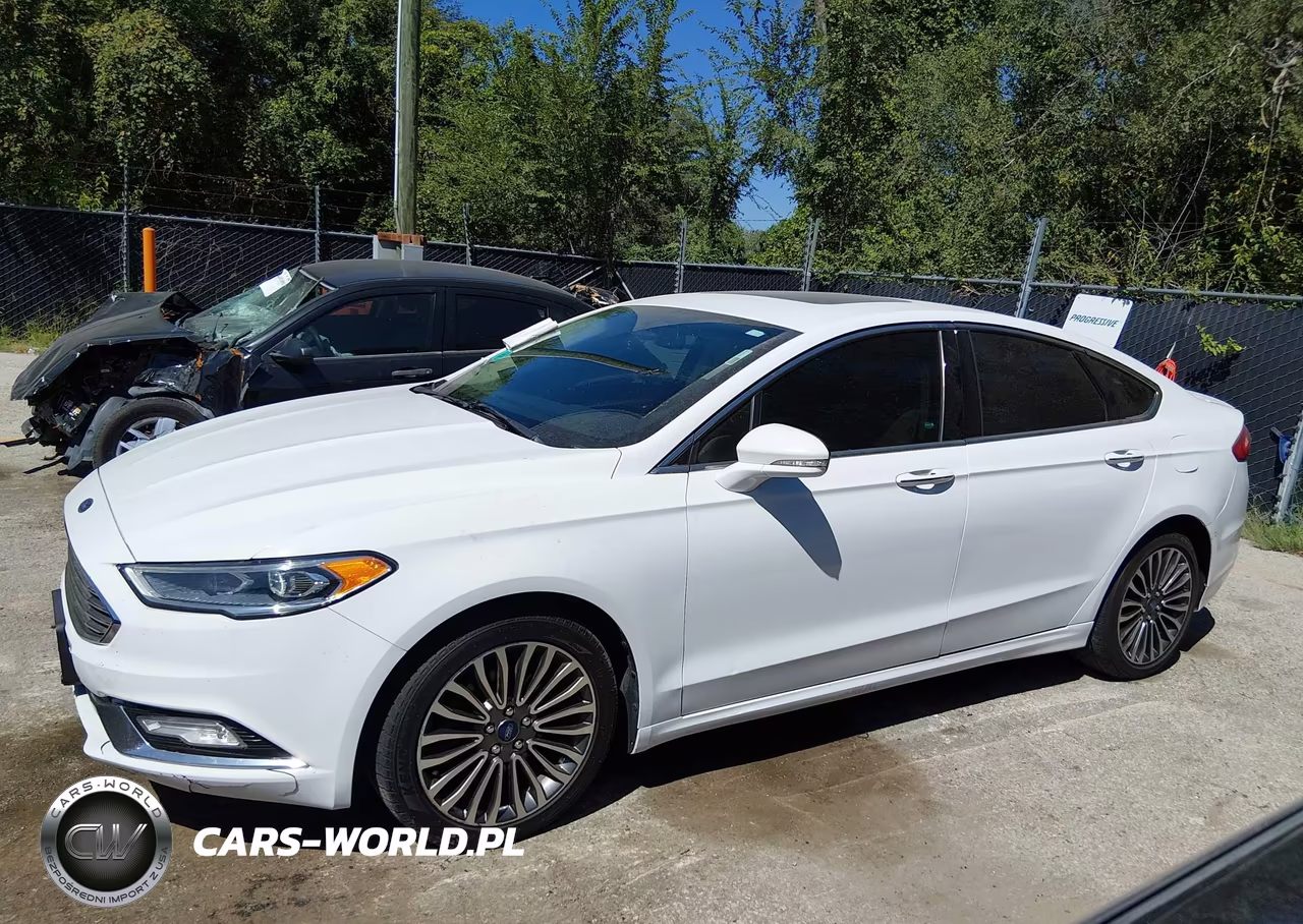 2017 Ford Fusion Titanium VIN:3FA6P0K90HR123896 - 14