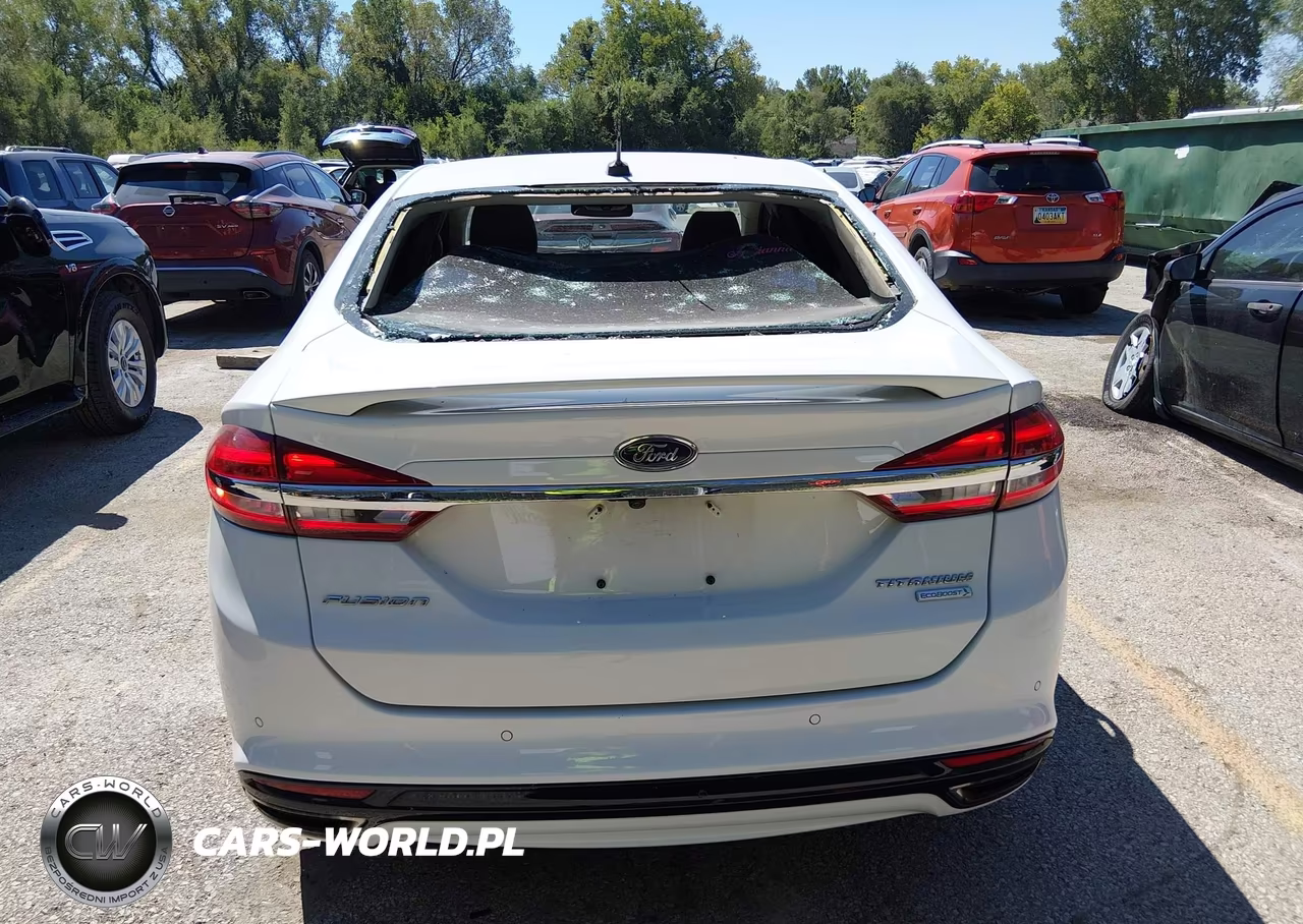 2017 Ford Fusion Titanium VIN:3FA6P0K90HR123896 - 16