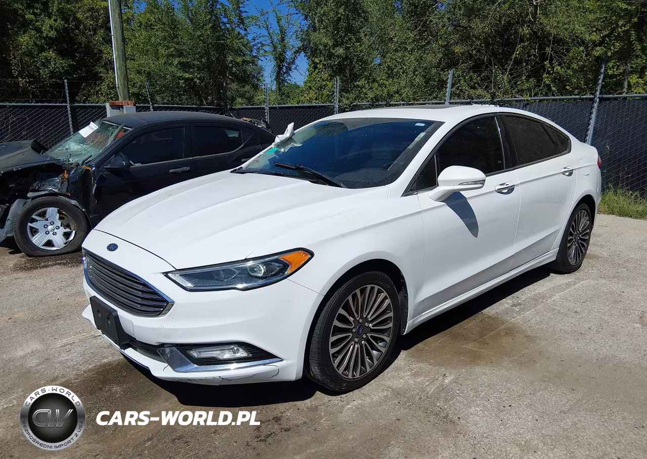 2017 Ford Fusion Titanium VIN:3FA6P0K90HR123896 - 2