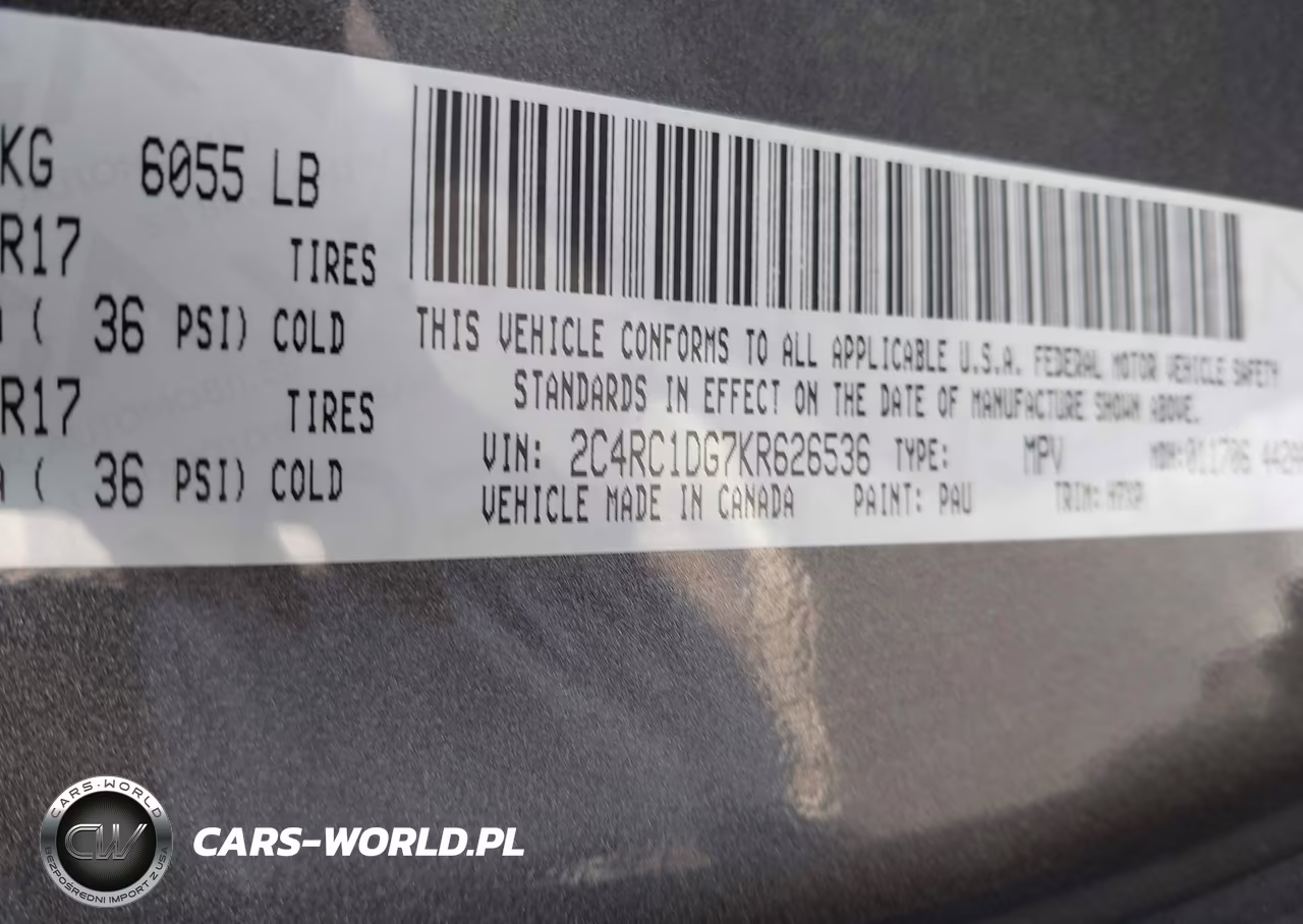 2019 Chrysler Pacifica Touring VIN:2C4RC1DG7KR626536 - 9