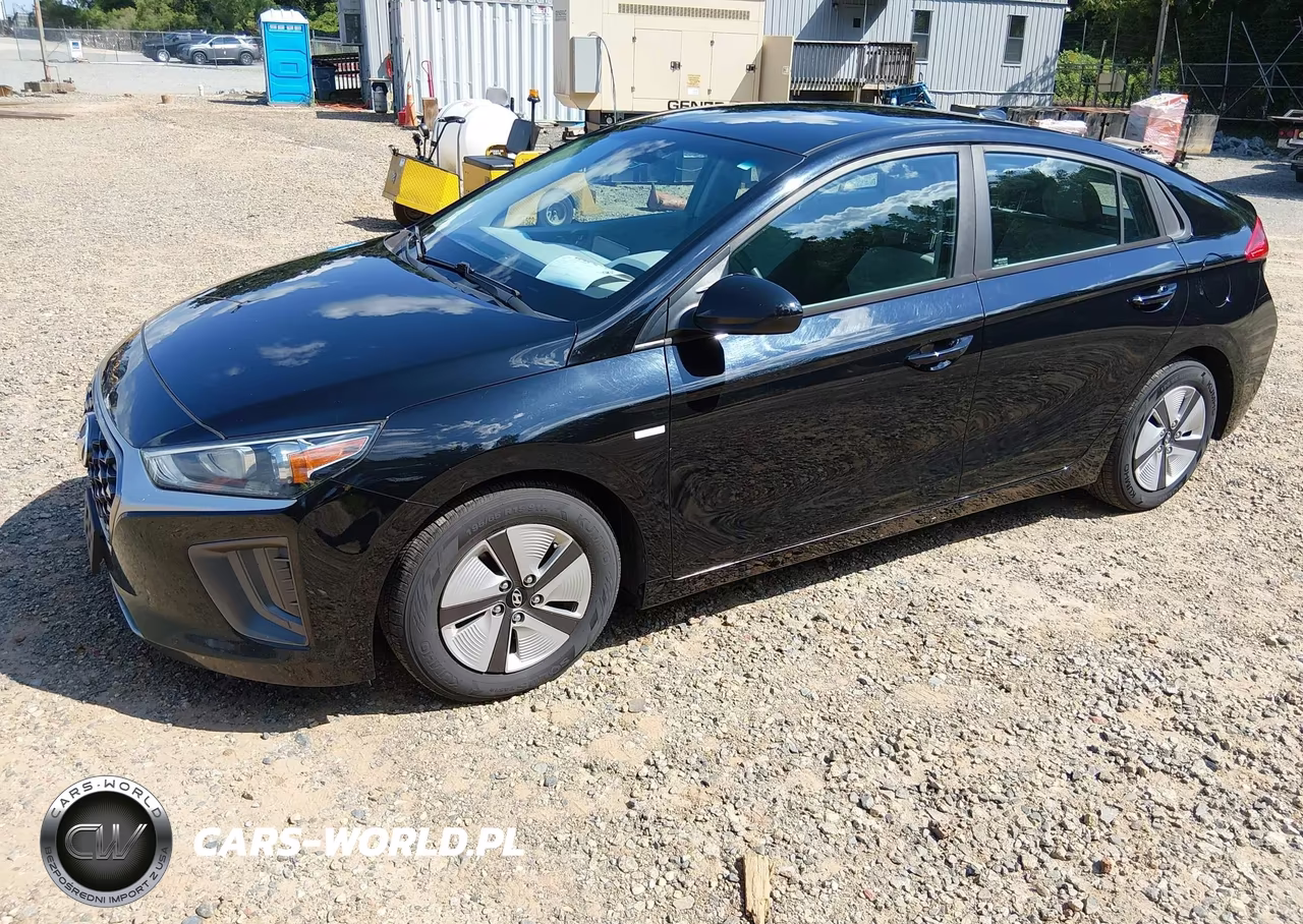2020 Hyundai Ioniq Hybrid Blue VIN:KMHC65LC7LU217598 - 2
