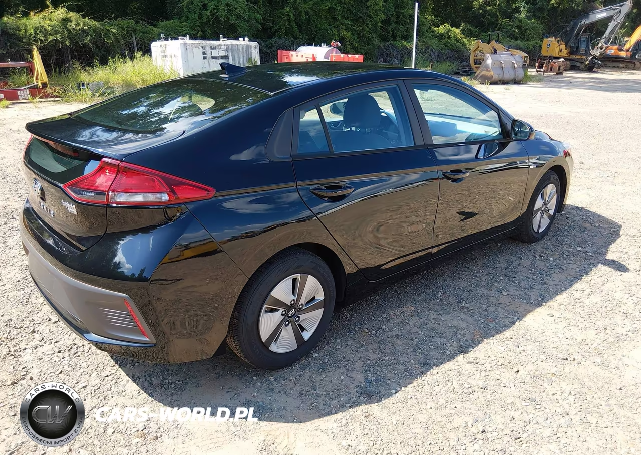 2020 Hyundai Ioniq Hybrid Blue VIN:KMHC65LC7LU217598 - 4