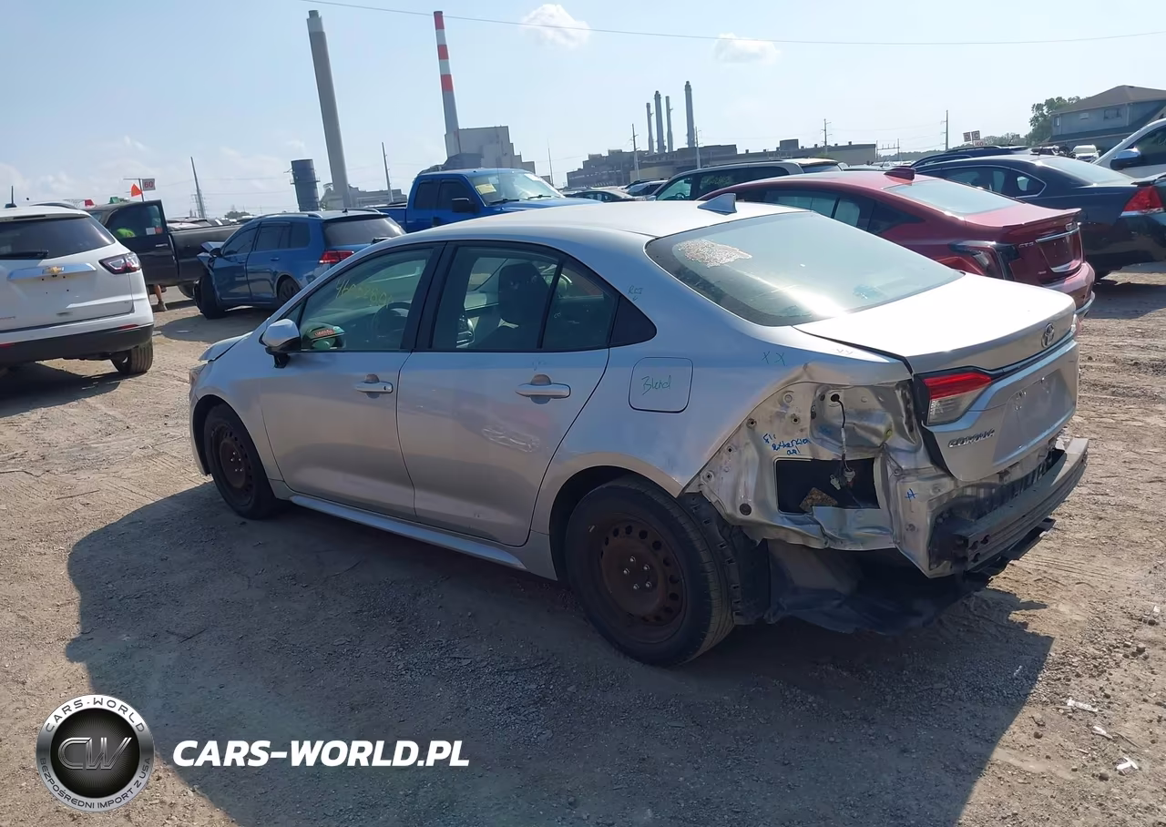 2020 Toyota Corolla Le VIN:JTDEPRAE2LJ047397 - 3