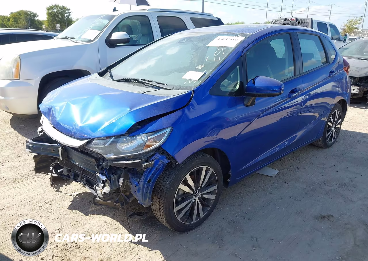 2019 Honda Fit Ex VIN:3HGGK5H83KM706333 - 2