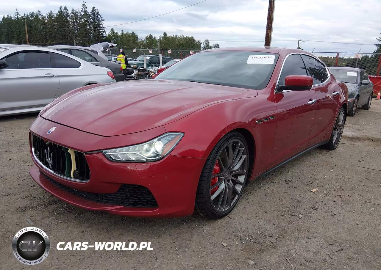 2015 Maserati Ghibli S Q4 VIN:ZAM57RTAXF1143143 - 2