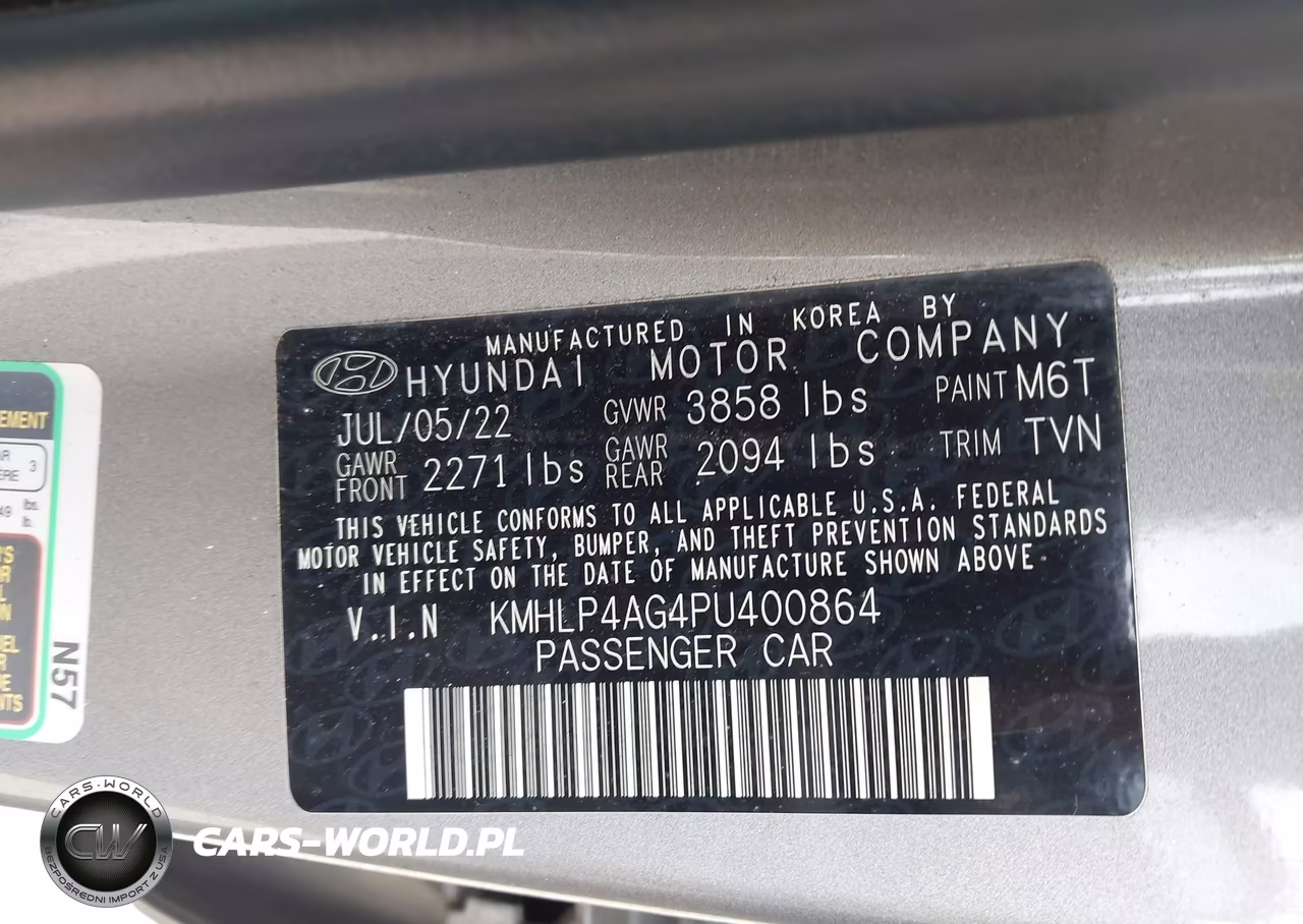 2023 Hyundai Elantra Limited VIN:KMHLP4AG4PU400864 - 9