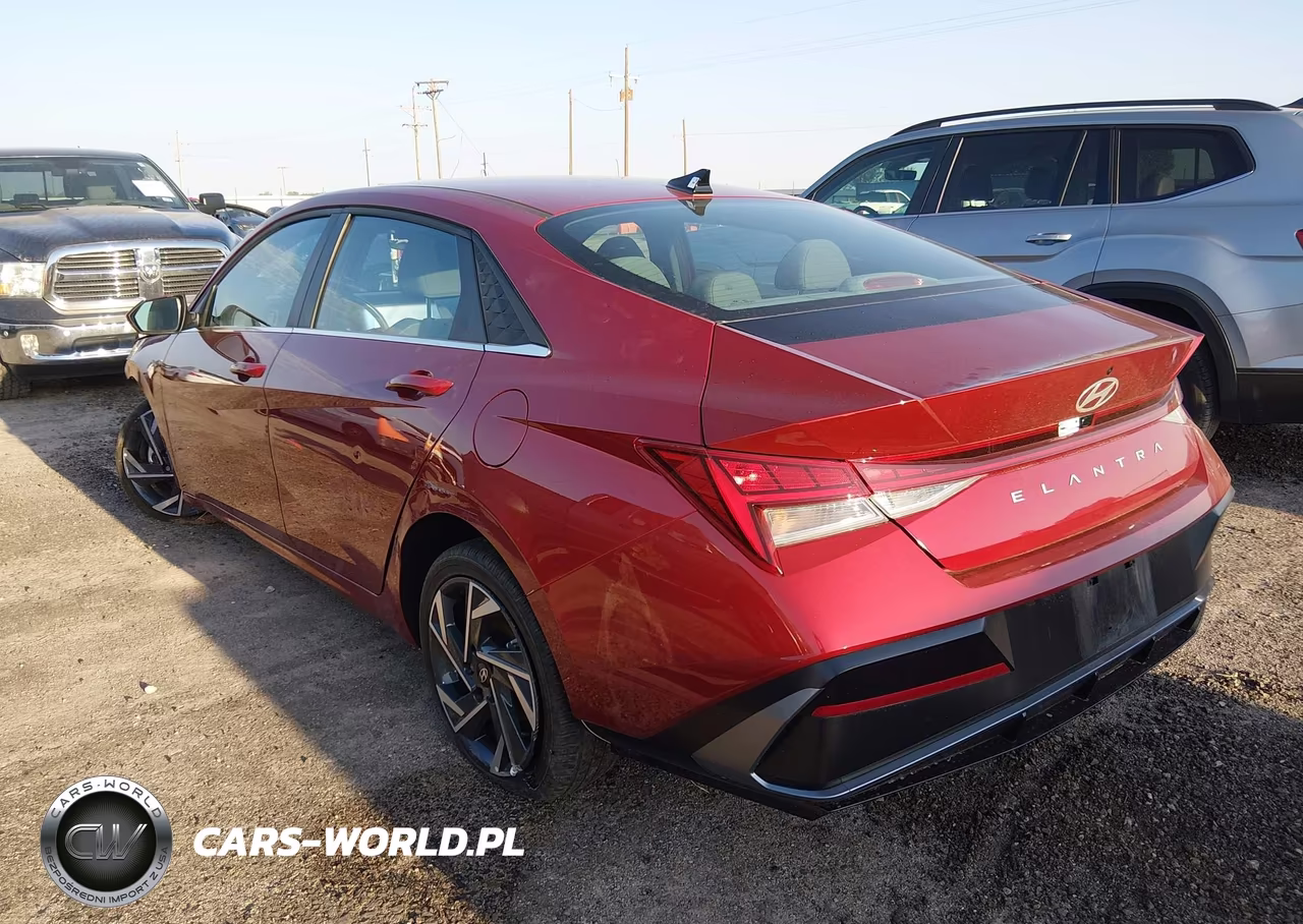 2025 Hyundai Elantra Sel Convenience VIN:KMHLS4DG7SU976502 - 3
