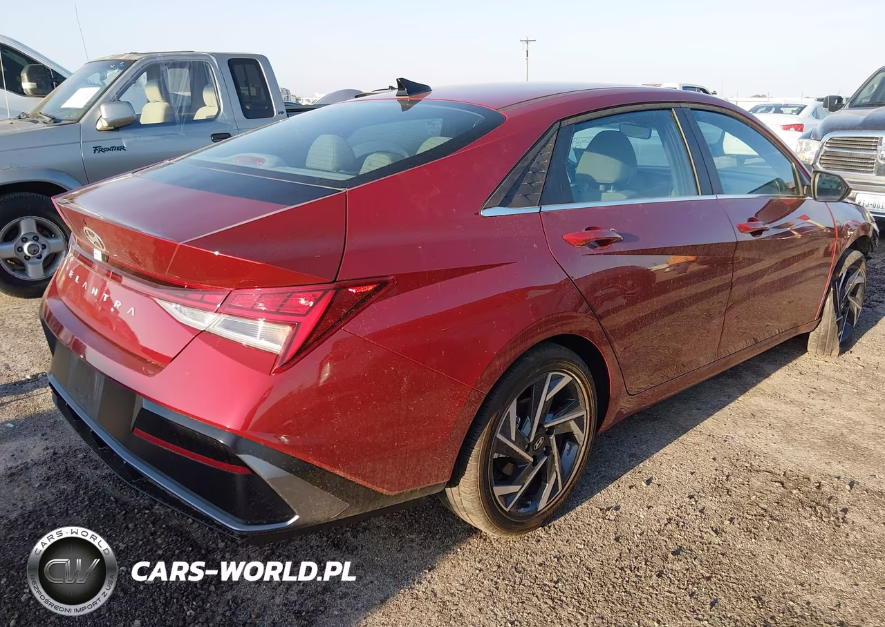 2025 Hyundai Elantra Sel Convenience VIN:KMHLS4DG7SU976502 - 4