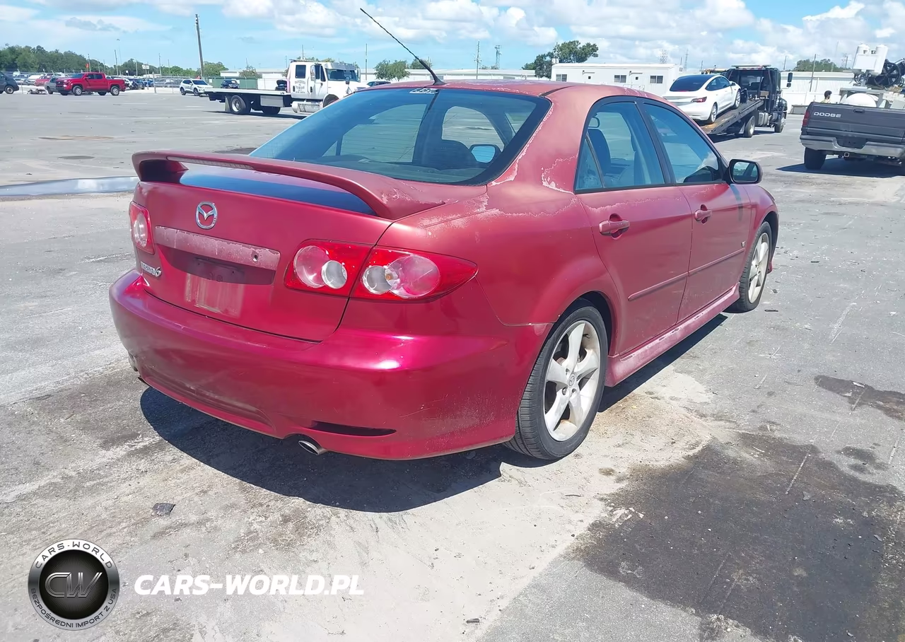 2005 Mazda Mazda6 S Sport VIN:1YVHP80D155M21391 - 4