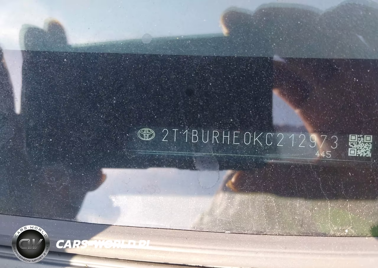 2019 Toyota Corolla Le VIN:2T1BURHE0KC212973 - 9