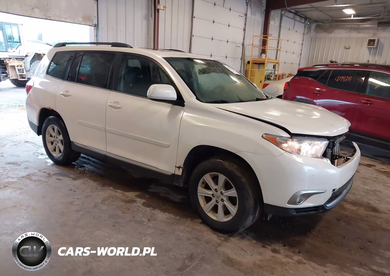 2013 Toyota Highlander Se V6 VIN:5TDBK3EH0DS223385 - 1