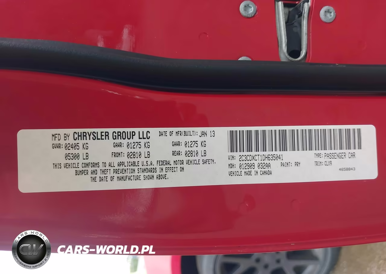 2013 Dodge Charger R-T Max VIN:2C3CDXCT1DH635041 - 9