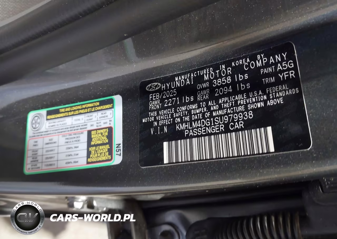 2025 Hyundai Elantra Sel Sport VIN:KMHLM4DG1SU979938 - 9