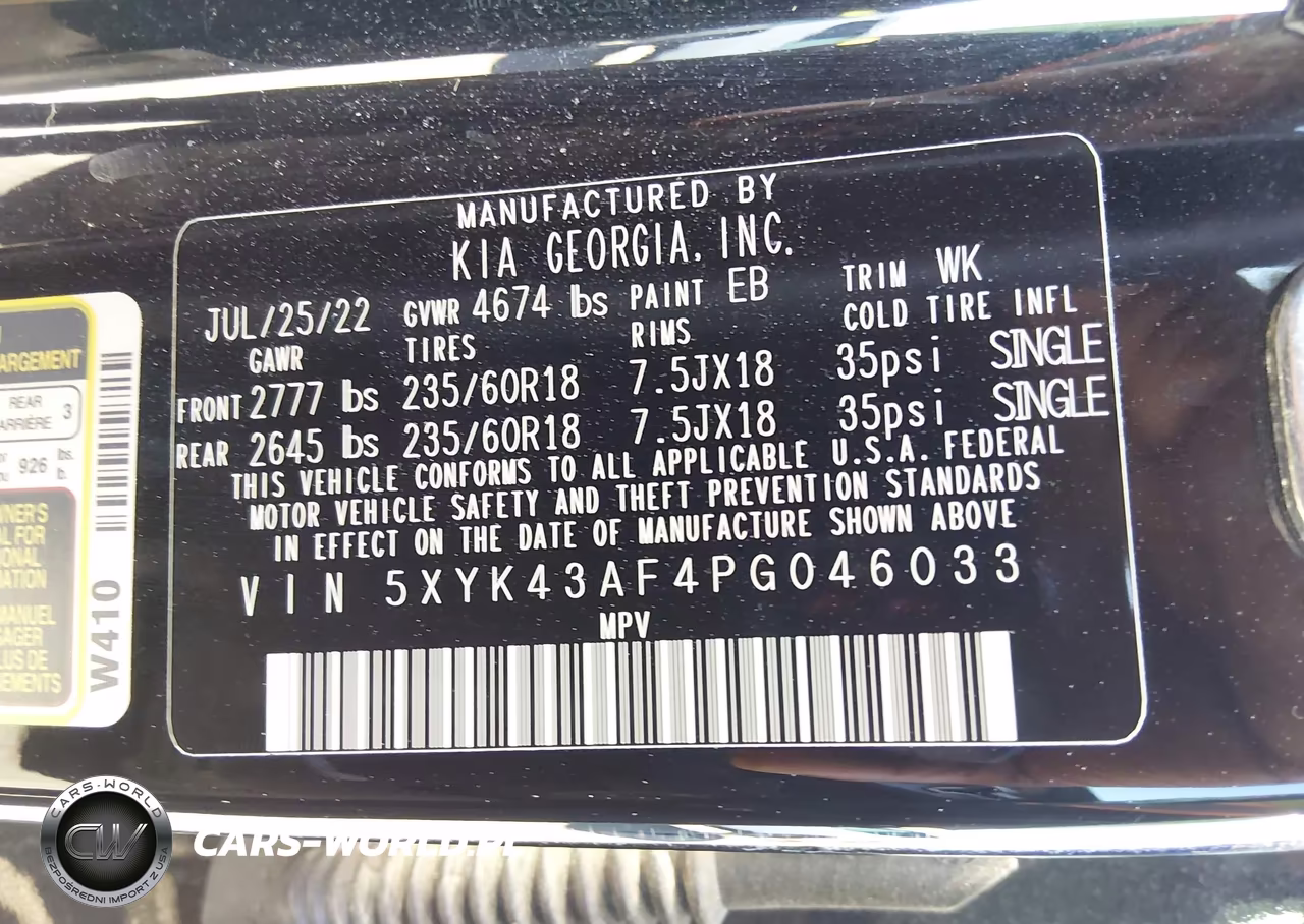 2023 Kia Sportage Sx VIN:5XYK43AF4PG046033 - 9