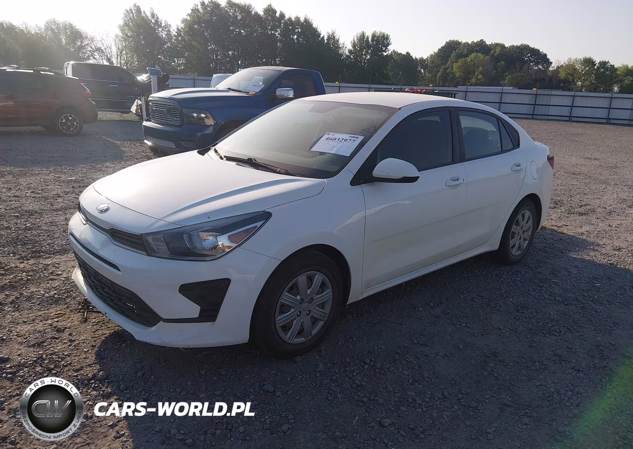 2021 Kia Rio Lx VIN:3KPA24AD1ME430818 - 2