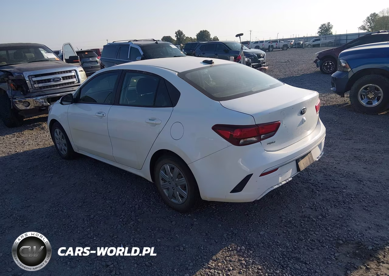 2021 Kia Rio Lx VIN:3KPA24AD1ME430818 - 3