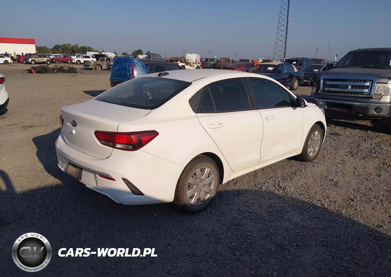 2021 Kia Rio Lx VIN:3KPA24AD1ME430818 - 4