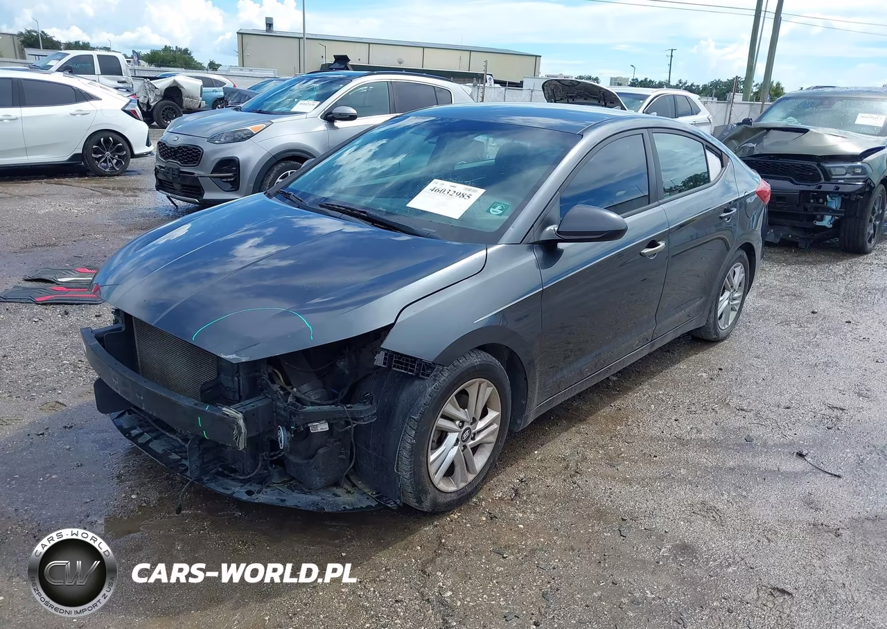 2020 Hyundai Elantra Sel VIN:5NPD84LF8LH581630 - 2