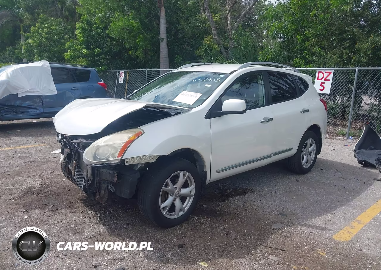 2011 Nissan Rogue Sv VIN:JN8AS5MT4BW182323 - 2