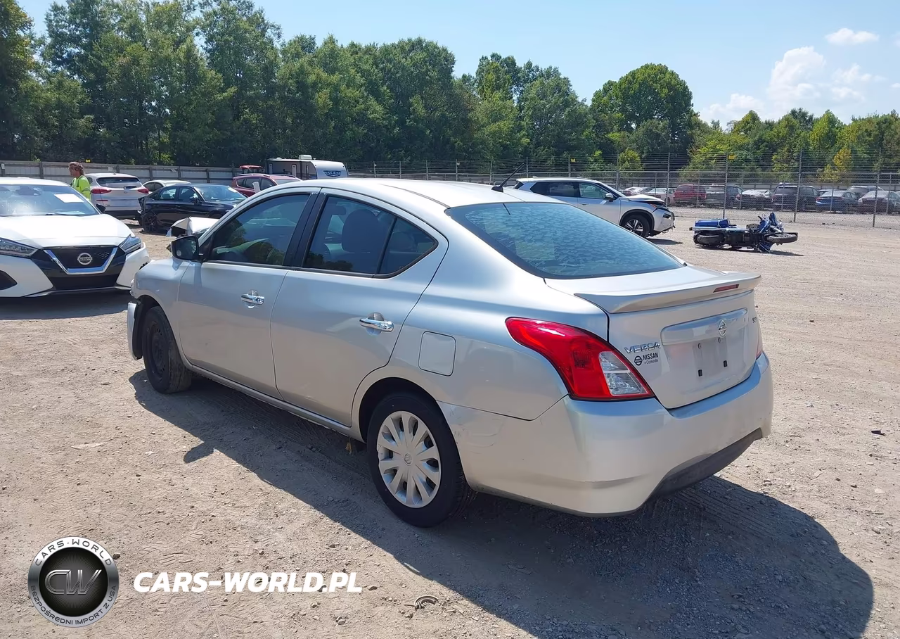 2018 Nissan Versa 1.6 Sv VIN:3N1CN7AP8JK428334 - 3