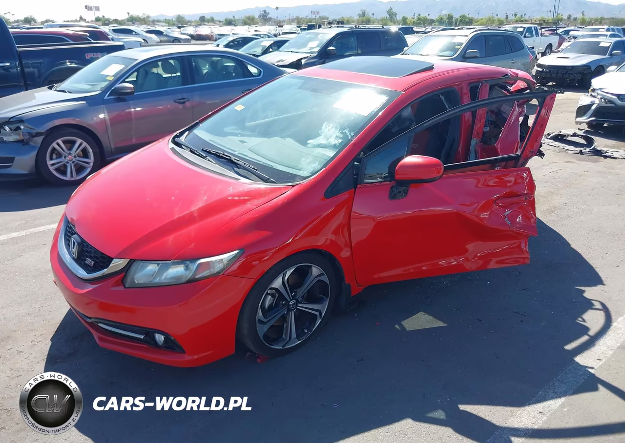 2015 Honda Civic Si VIN:2HGFB6E55FH700579 - 2