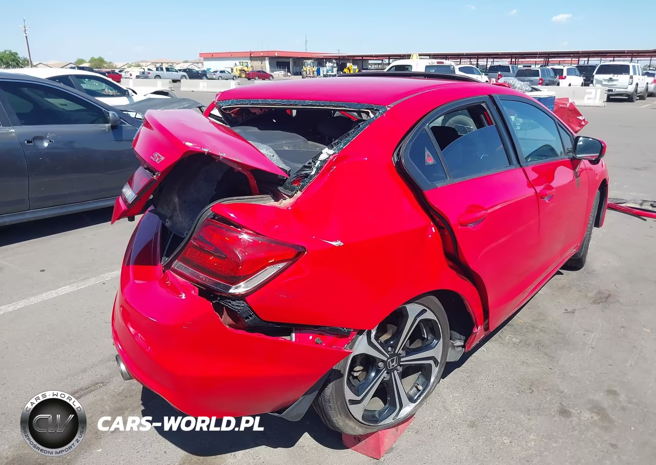 2015 Honda Civic Si VIN:2HGFB6E55FH700579 - 4