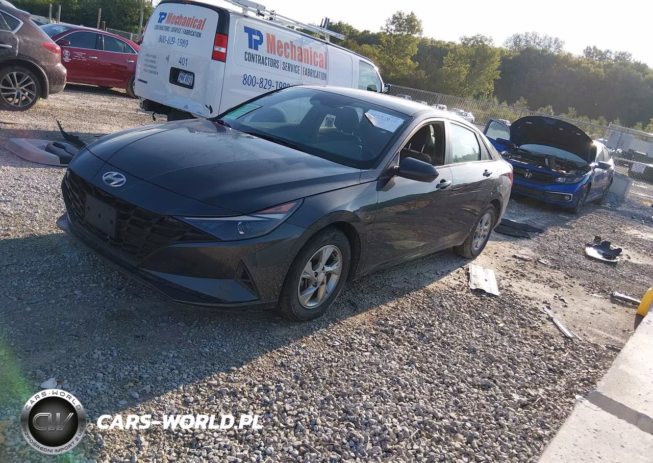 2021 Hyundai Elantra Se VIN:5NPLL4AG2MH049345 - 2