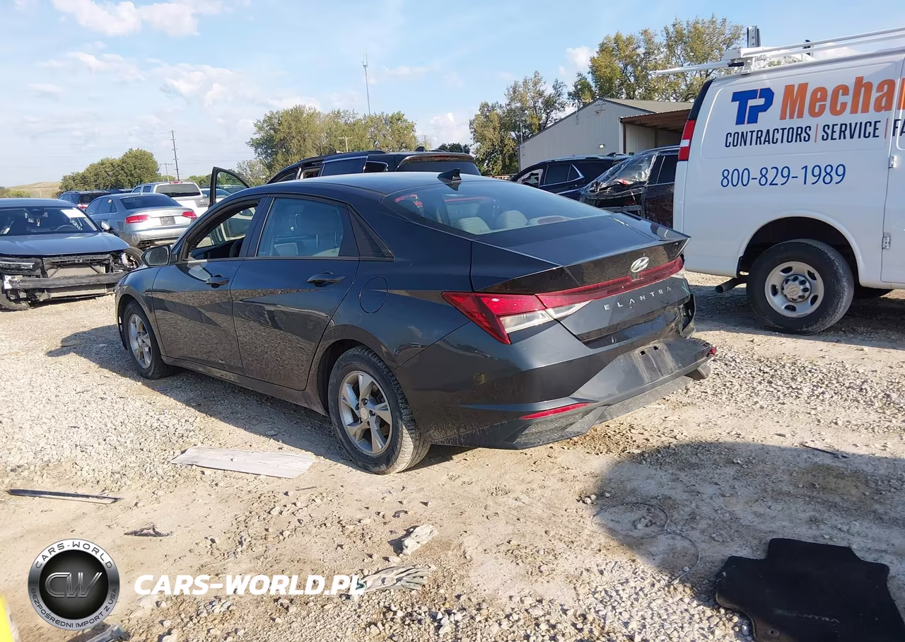 2021 Hyundai Elantra Se VIN:5NPLL4AG2MH049345 - 3