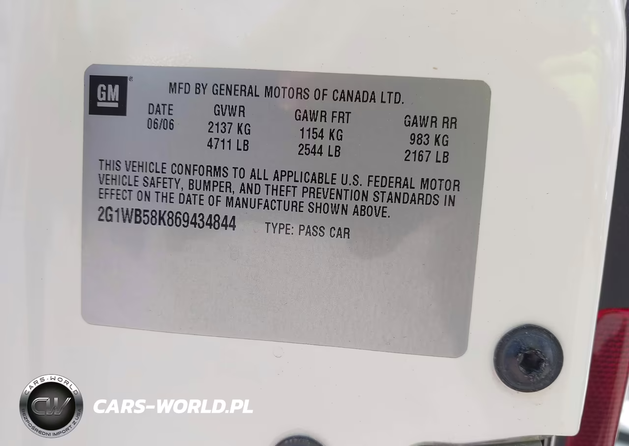2006 Chevrolet Impala Ls VIN:2G1WB58K869434844 - 9