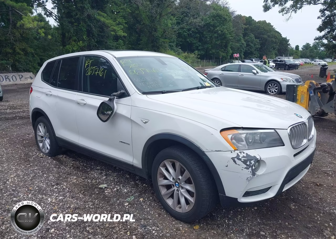 2013 BMW X3 xDrive28I VIN:5UXWX9C52D0A24017 - 1