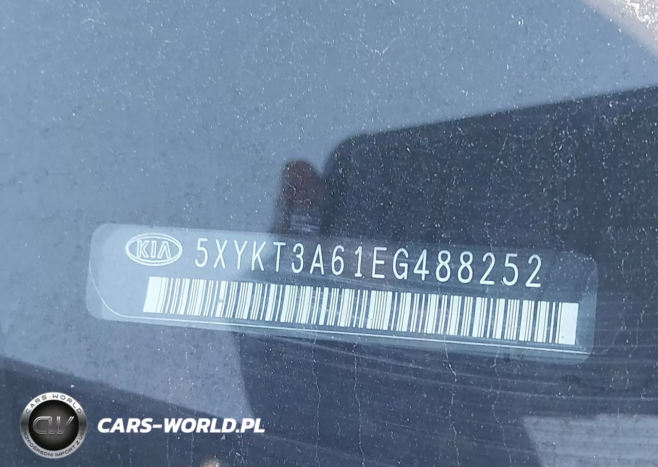 2014 Kia Sorento Lx VIN:5XYKT3A61EG488252 - 12