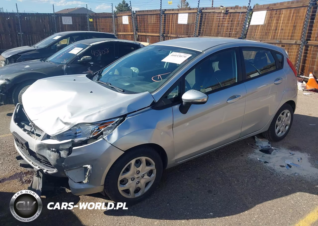 2013 Ford Fiesta Se VIN:3FADP4EJ6DM199621 - 2