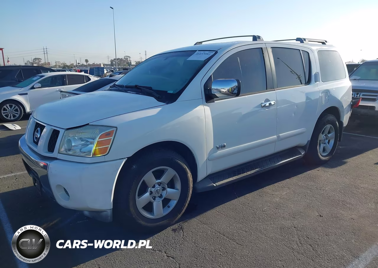 2006 Nissan Armada Se VIN:5N1AA08A76N724029 - 2
