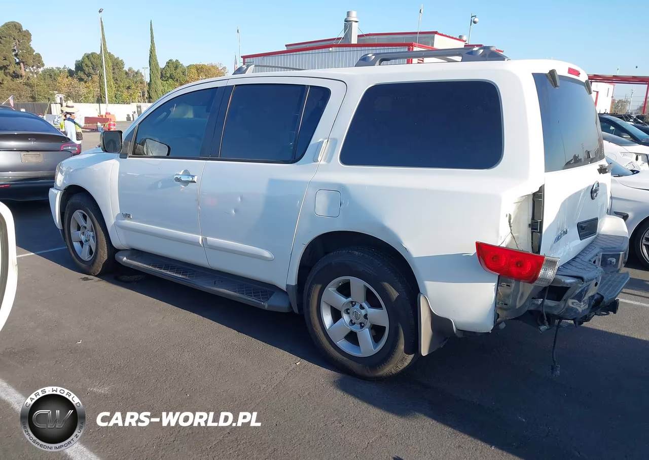2006 Nissan Armada Se VIN:5N1AA08A76N724029 - 3