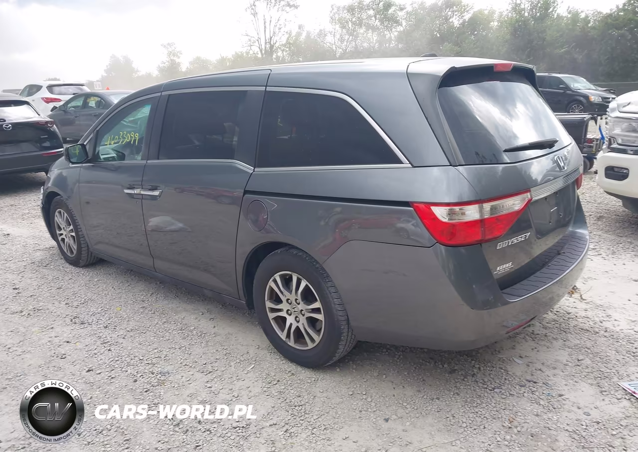 2012 Honda Odyssey Ex-L VIN:5FNRL5H69CB066332 - 3