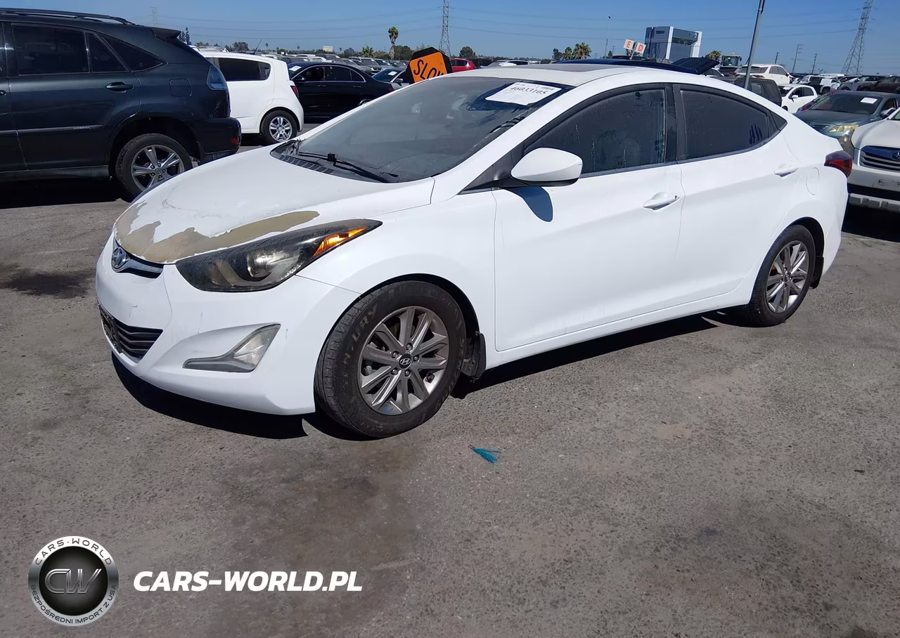 2015 Hyundai Elantra Se VIN:5NPDH4AE8FH637712 - 2