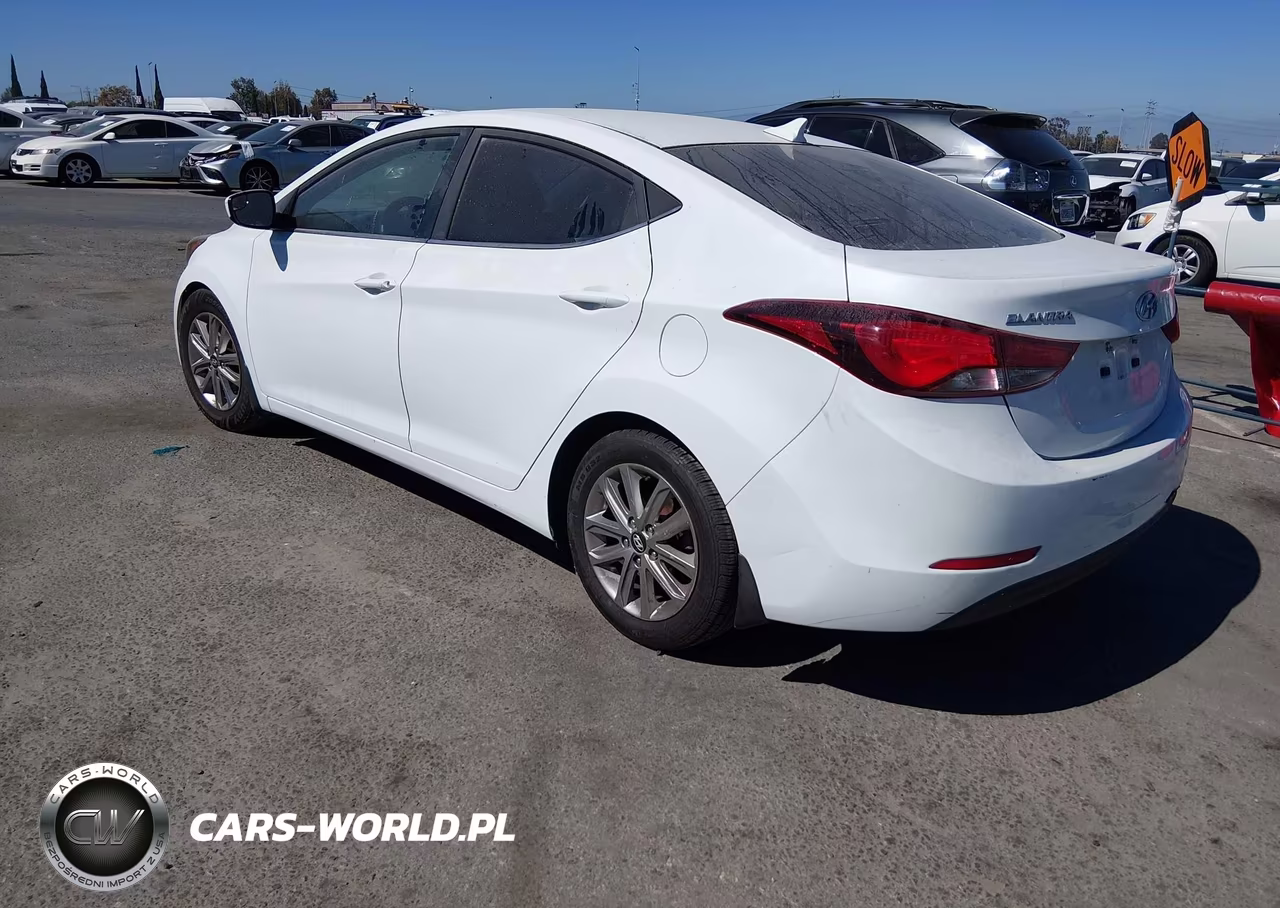 2015 Hyundai Elantra Se VIN:5NPDH4AE8FH637712 - 3