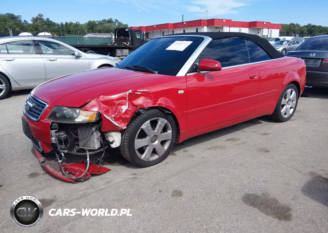2005 Audi A4 1.8T VIN:WAUAC48H05K012302 - 2