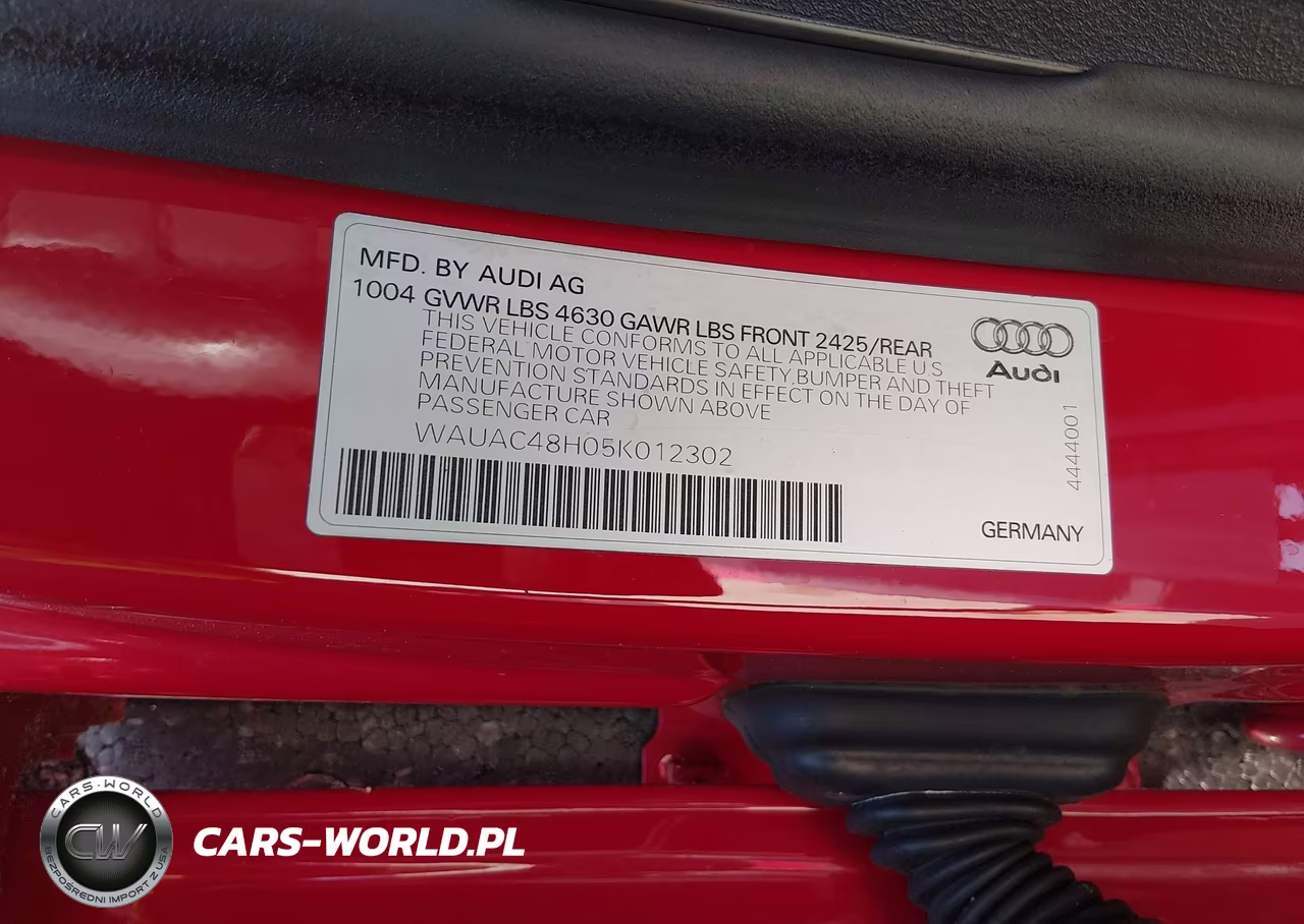 2005 Audi A4 1.8T VIN:WAUAC48H05K012302 - 9
