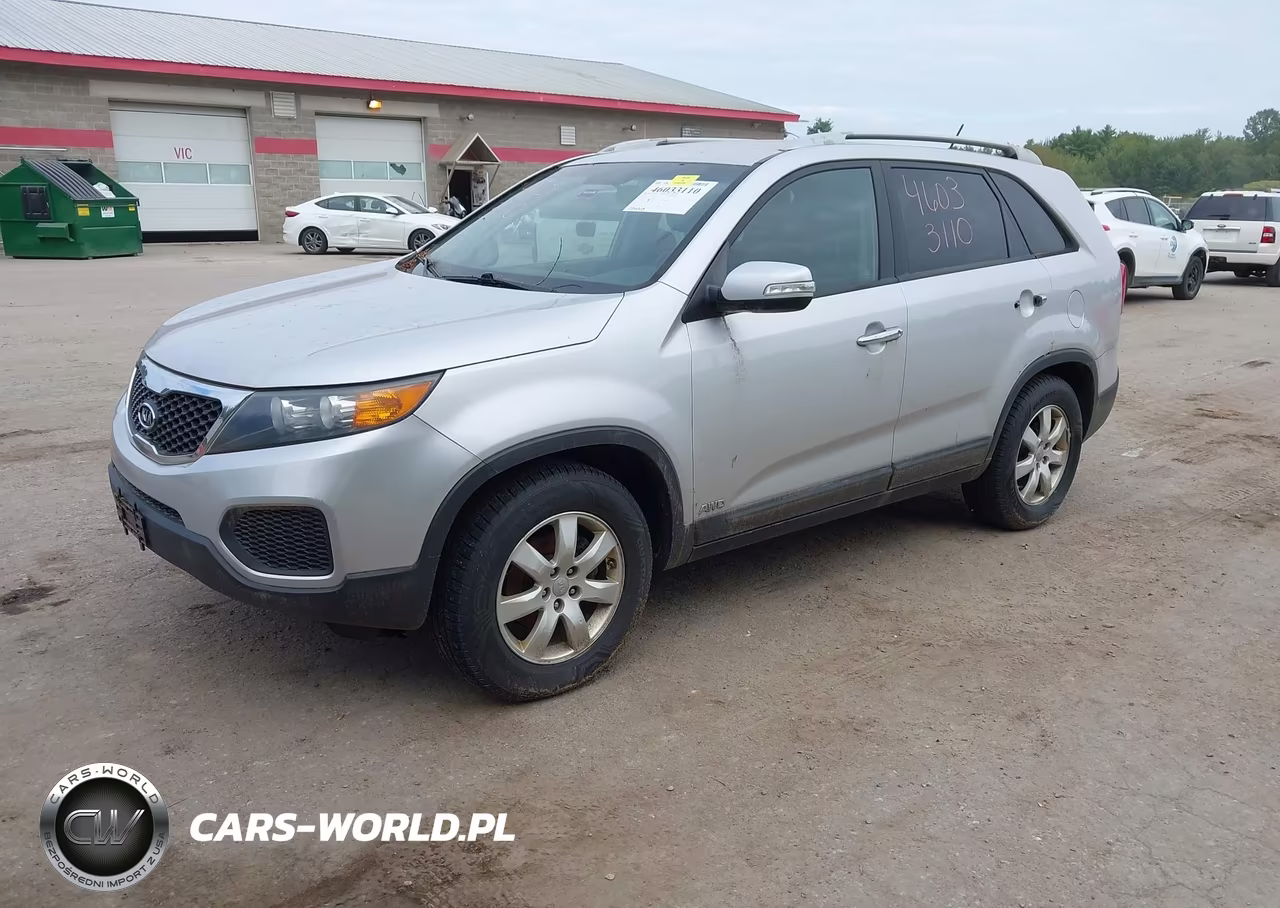 2013 Kia Sorento Lx V6 VIN:5XYKTDA27DG309780 - 2