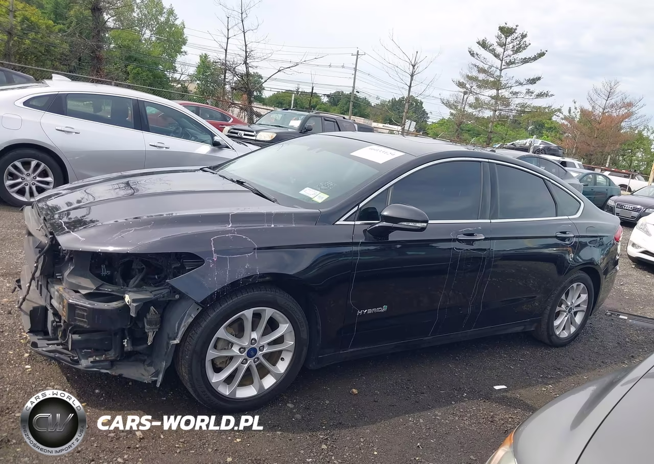 2019 Ford Fusion Hybrid Sel VIN:3FA6P0MU3KR126008 - 14