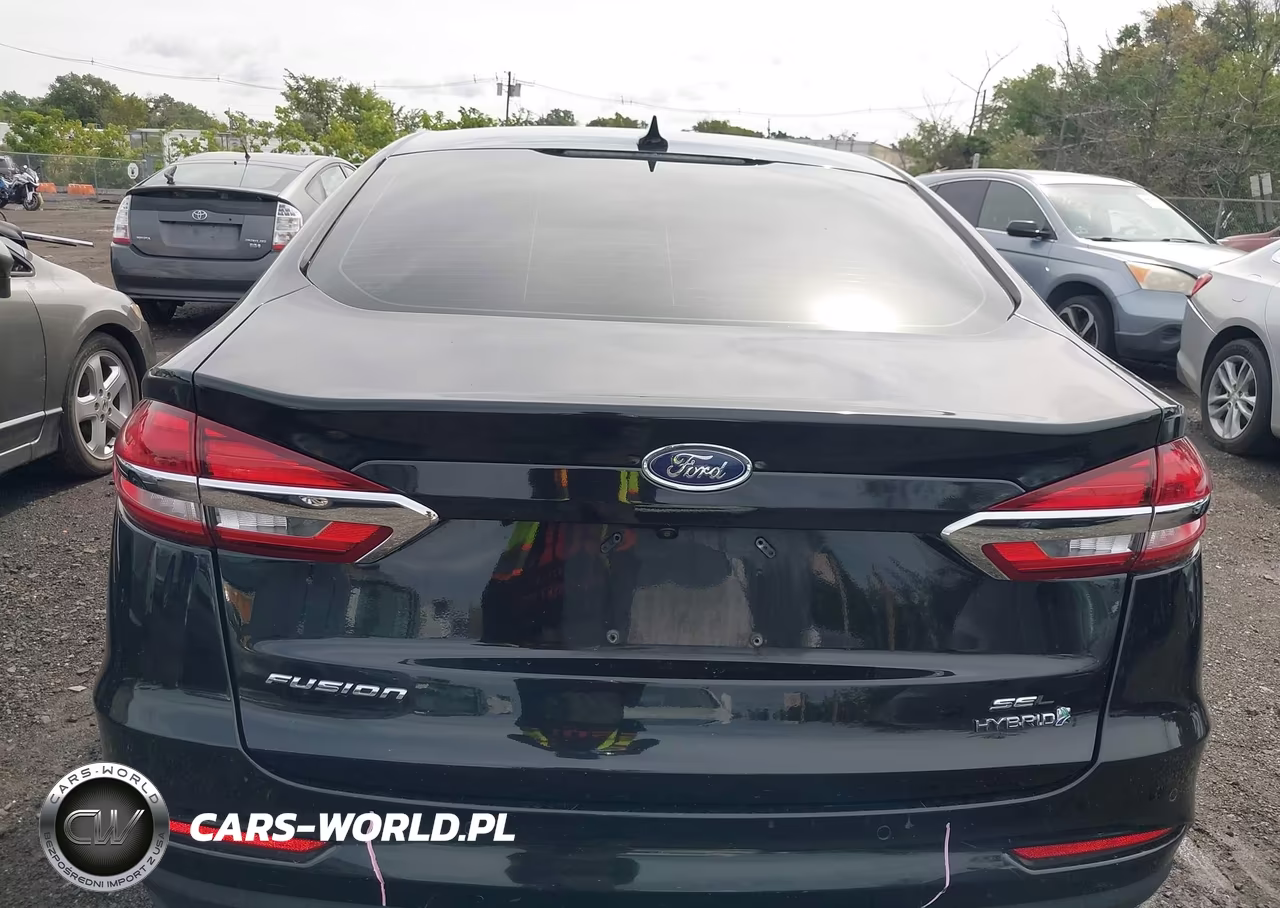2019 Ford Fusion Hybrid Sel VIN:3FA6P0MU3KR126008 - 16