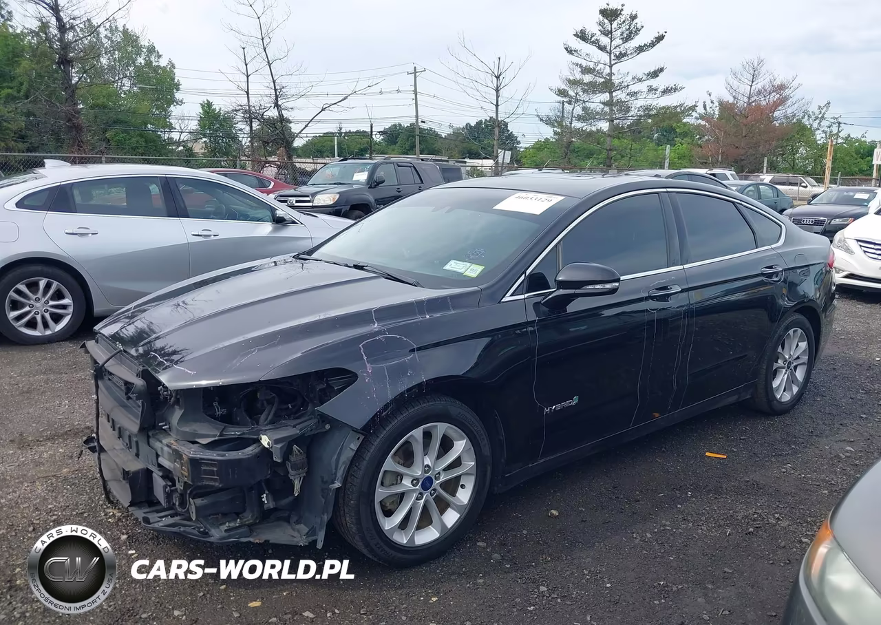 2019 Ford Fusion Hybrid Sel VIN:3FA6P0MU3KR126008 - 2