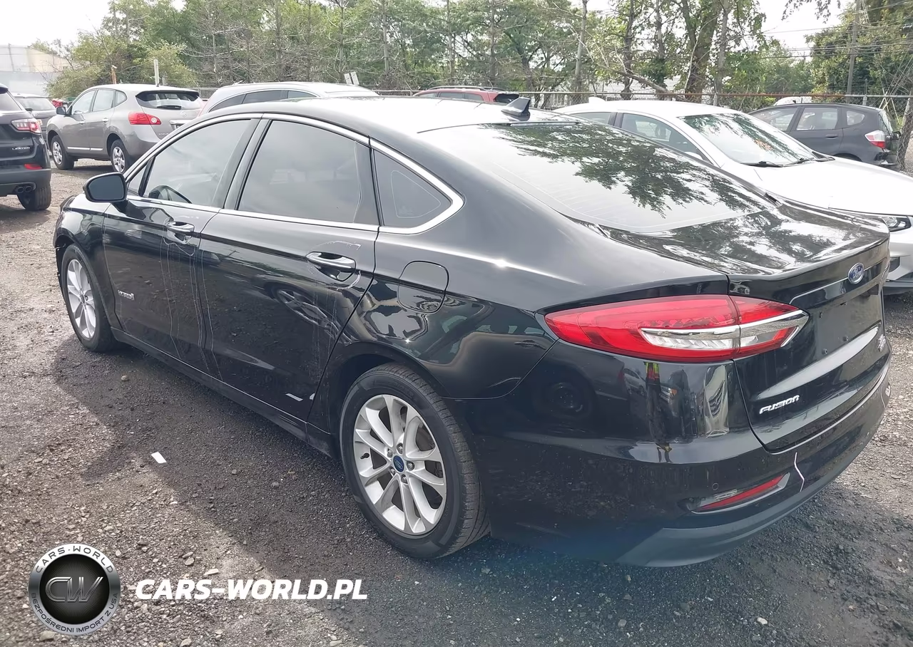 2019 Ford Fusion Hybrid Sel VIN:3FA6P0MU3KR126008 - 3