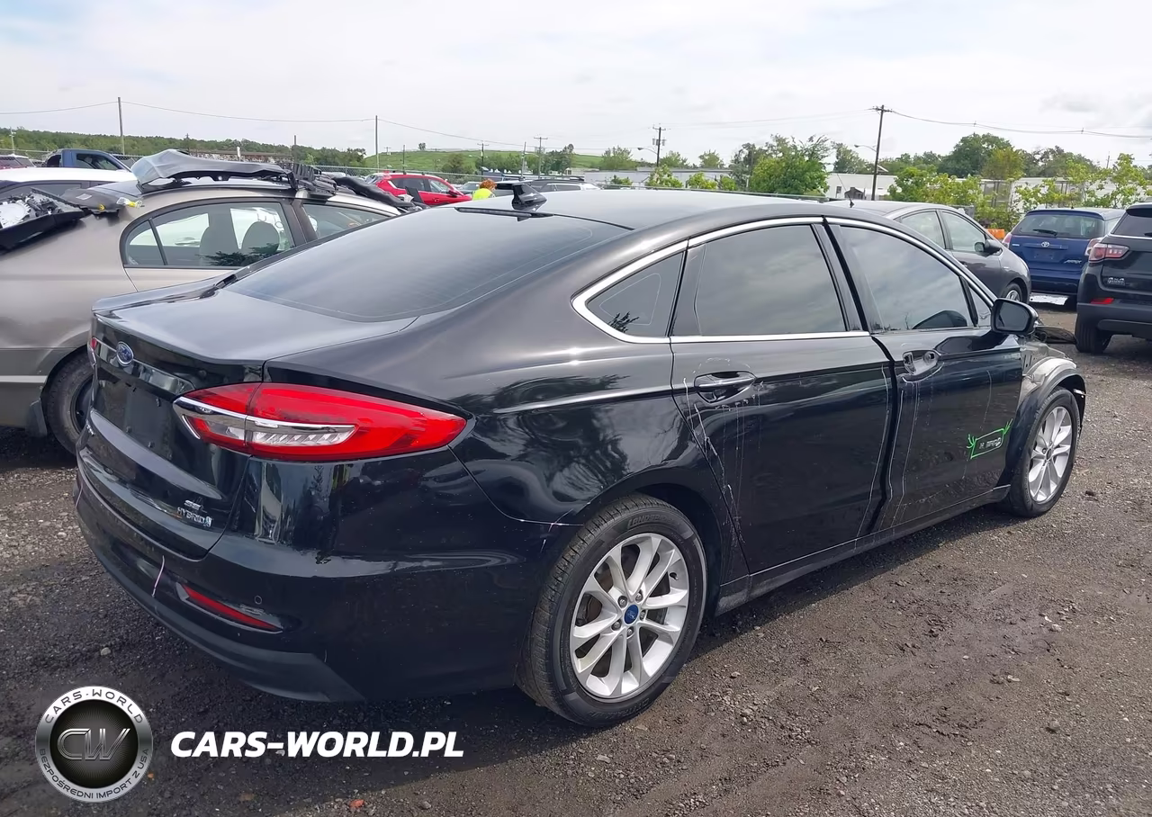 2019 Ford Fusion Hybrid Sel VIN:3FA6P0MU3KR126008 - 4