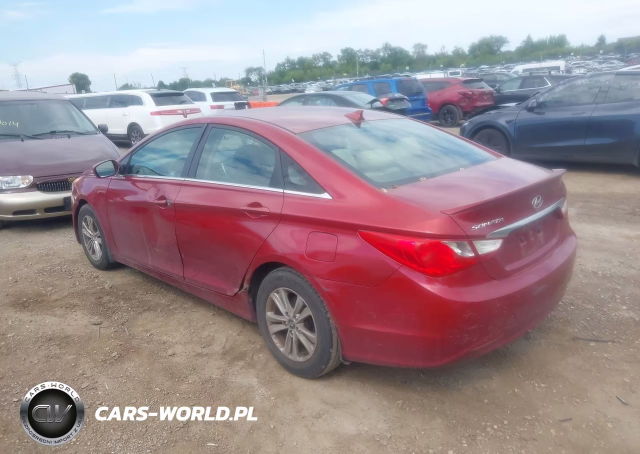 2013 Hyundai Sonata Gls VIN:5NPEB4AC5DH796494 - 3