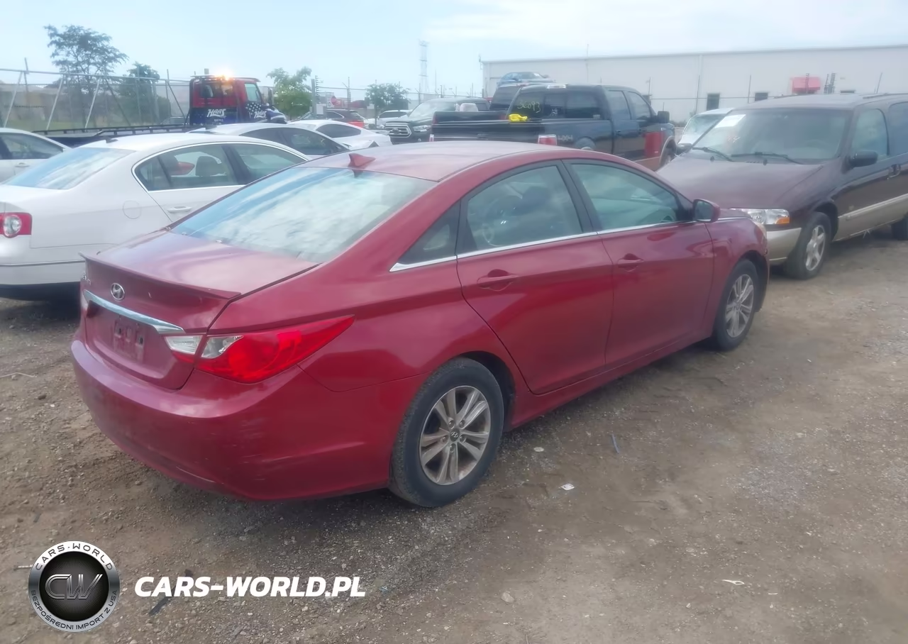 2013 Hyundai Sonata Gls VIN:5NPEB4AC5DH796494 - 4